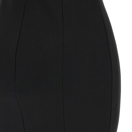Nensi Dojaka Black Viscose Short Dress