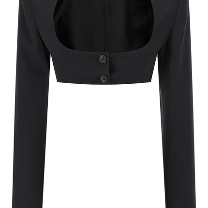 Nensi Dojaka Black Virgin Wool Blazer