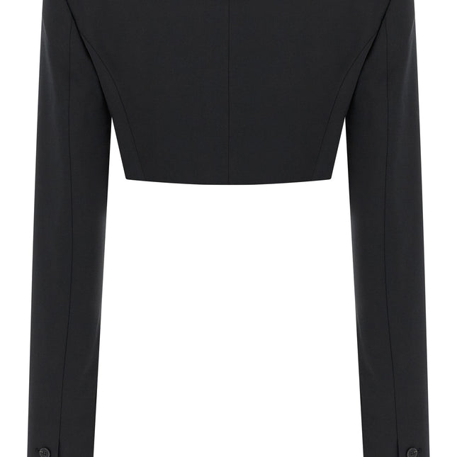 Nensi Dojaka Black Virgin Wool Blazer