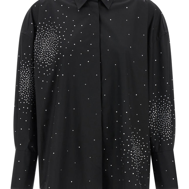 Giuseppe Di Morabito Black Cotton Blouse