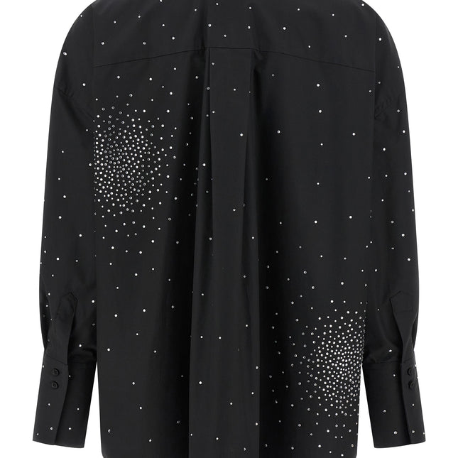 Giuseppe Di Morabito Black Cotton Blouse
