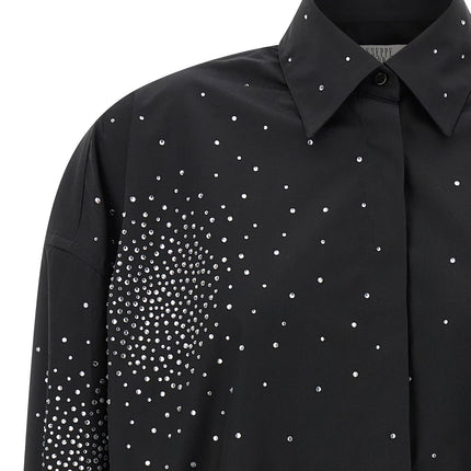 Giuseppe Di Morabito Black Cotton Blouse