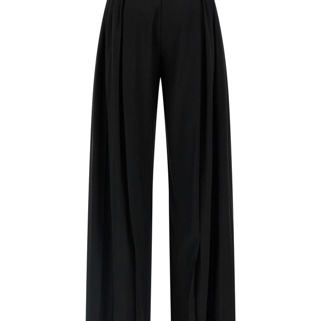 Giuseppe Di Morabito Black Virgin Wool Dress Pants