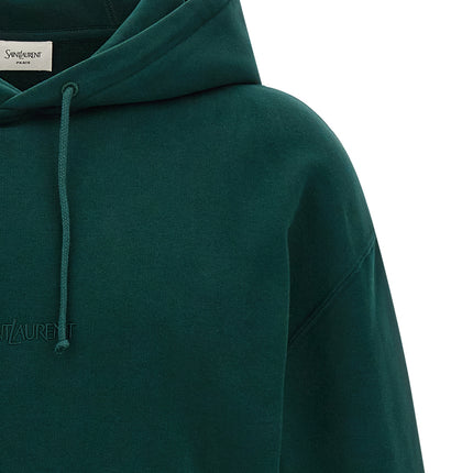 Saint Laurent Bicolor Cotton Sweatshirt