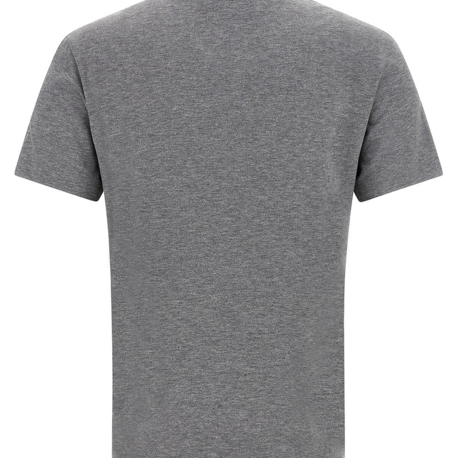 Fendi Gray Cotton T-Shirt