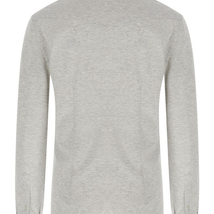 Brunello Cucinelli Gray Cotton Blouse