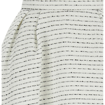 Alessandra Rich White Polyamide Long Skirt
