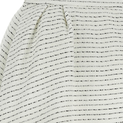 Alessandra Rich White Polyamide Long Skirt