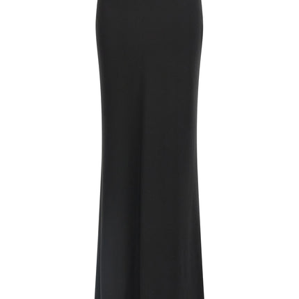 Alessandra Rich Black Virgin Wool Mini Skirt
