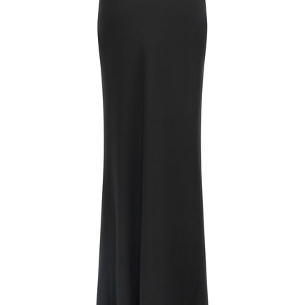 Alessandra Rich Black Virgin Wool Mini Skirt
