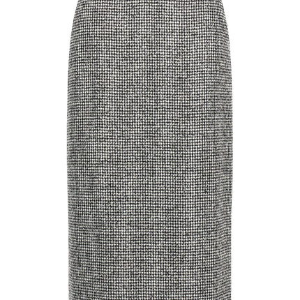 Ermanno Scervino Bicolor Wool Midi Skirt