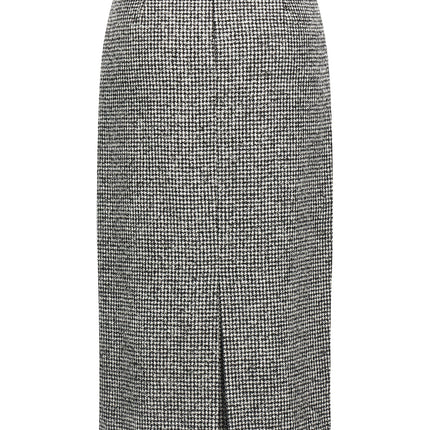 Ermanno Scervino Bicolor Wool Midi Skirt