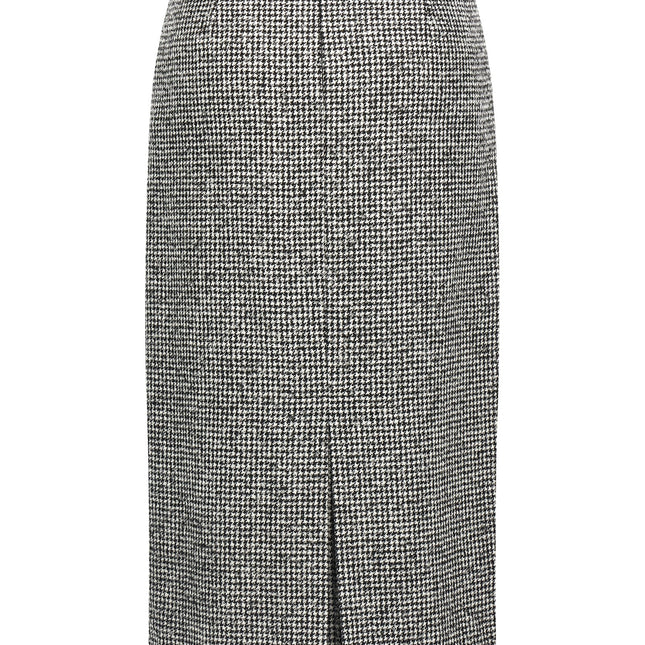 Ermanno Scervino Bicolor Wool Midi Skirt