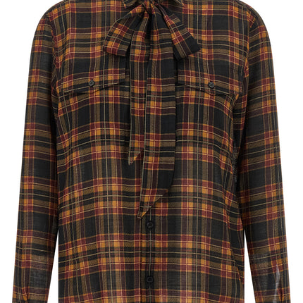 Saint Laurent Multicolor Wool Blouse