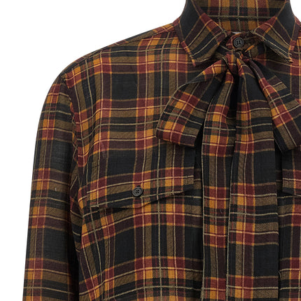 Saint Laurent Multicolor Wool Blouse