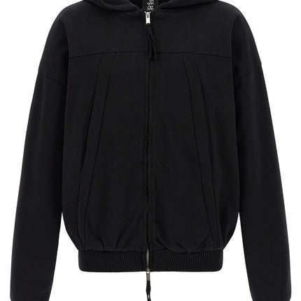 Thom Krom Black Cotton Sweatshirt