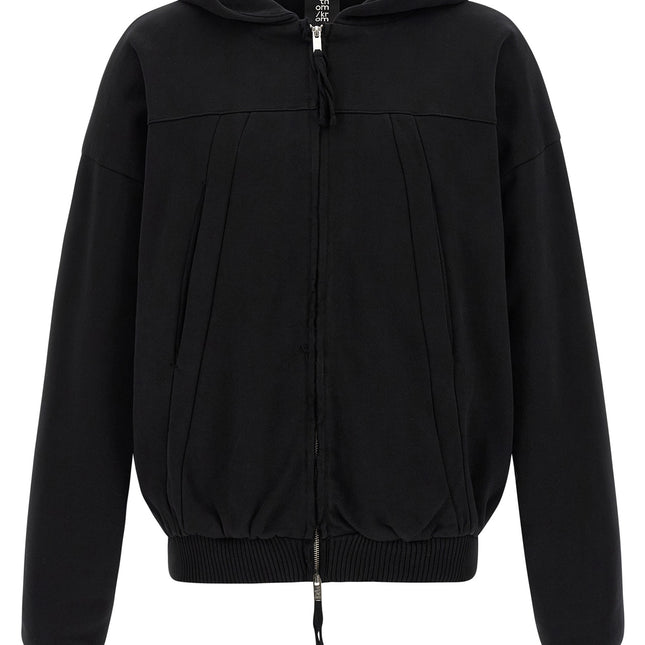 Thom Krom Black Cotton Sweatshirt