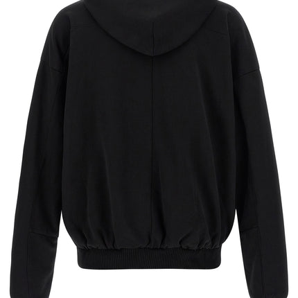 Thom Krom Black Cotton Sweatshirt