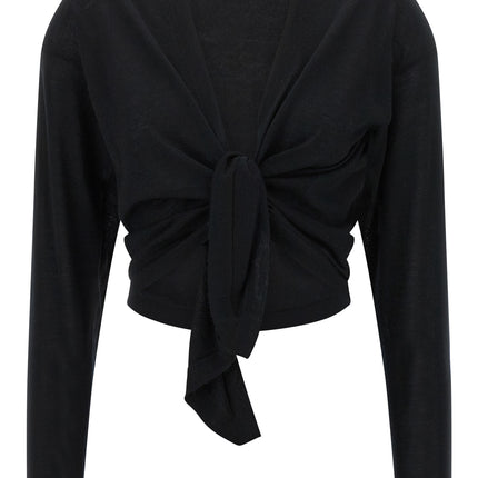 Dolce & Gabbana Black Cashmere Cardigan
