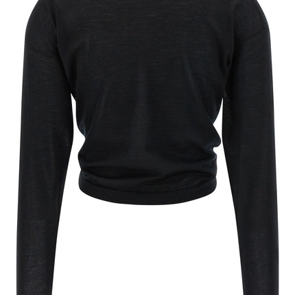 Dolce & Gabbana Black Cashmere Cardigan