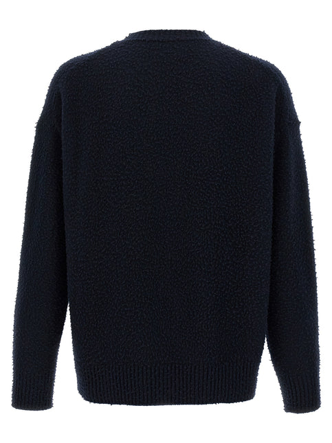 Roberto Collina Blue Merino Wool Cardigan