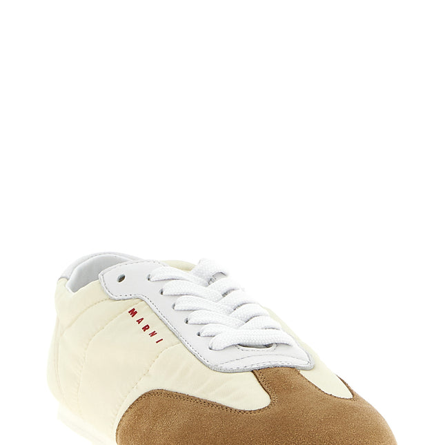 Marni Multicolor Polyamide Athletic Sneakers