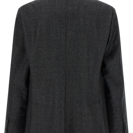 BARENA Gray Virgin Wool Blazer
