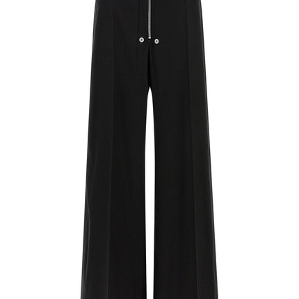 Rick Owens Black Cotton Pants