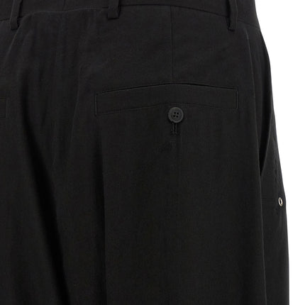 Rick Owens Black Cotton Pants