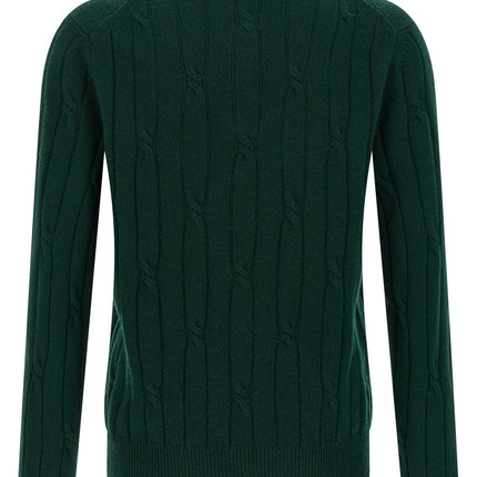 ZANONE Bicolor Virgin Wool Polo Shirt