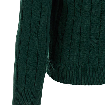 ZANONE Bicolor Virgin Wool Polo Shirt