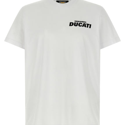 Dsquared² Bicolor Cotton T-Shirt