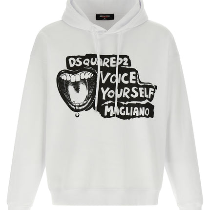 Dsquared² Bicolor Cotton Sweatshirt