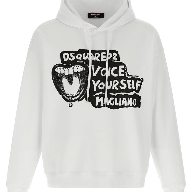Dsquared² Bicolor Cotton Sweatshirt