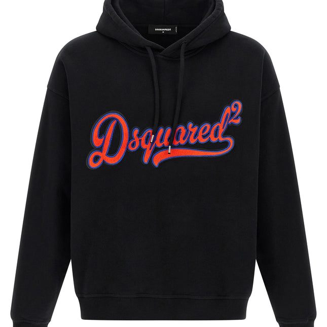Dsquared² Black Cotton Sweatshirt