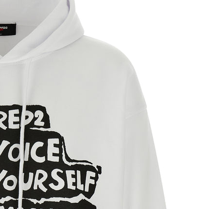 Dsquared² Bicolor Cotton Sweatshirt