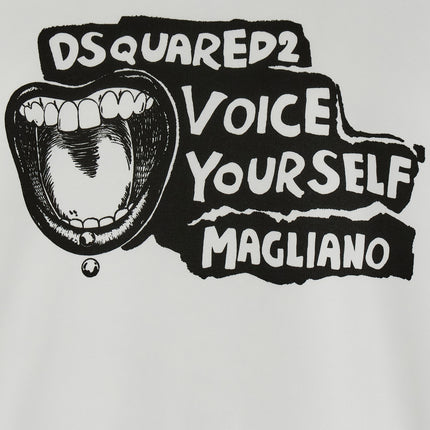 Dsquared² Bicolor Cotton Sweatshirt