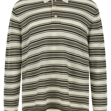 WALES BONNER Multicolor Wool Polo Shirt