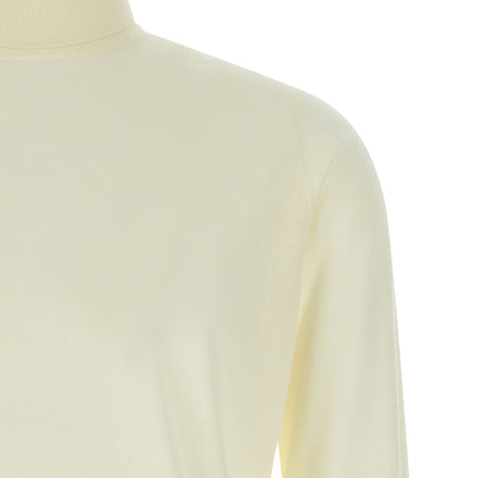 JOHN SMEDLEY Black Merino Wool Cardigan