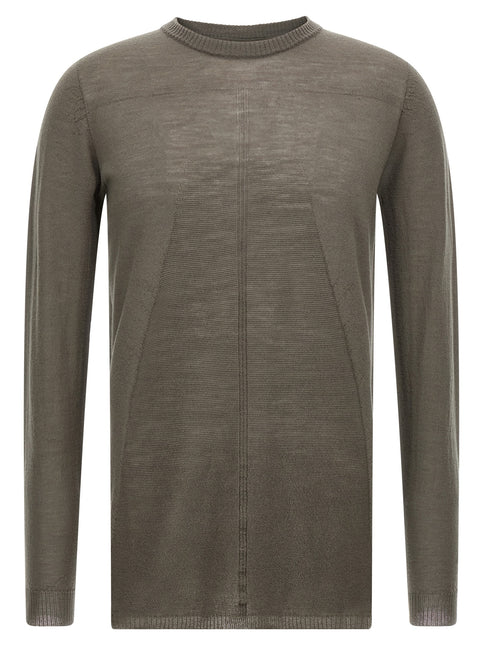 Rick Owens Gray Wool Cardigan