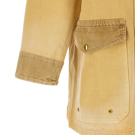 WALES BONNER Beige Cotton Coat