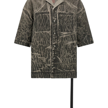 DRKSHDW Gray Cotton Blouse