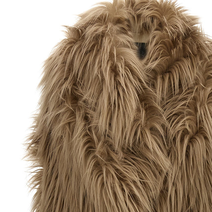 B&B COUTURE Beige Modal Coat