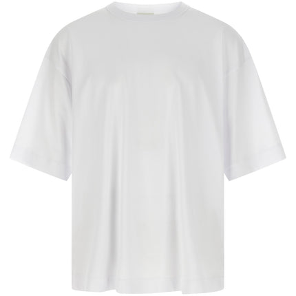 Dries Van Noten White Cotton T-Shirt
