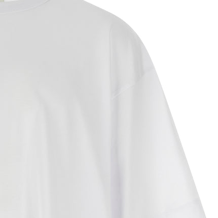 Dries Van Noten White Cotton T-Shirt