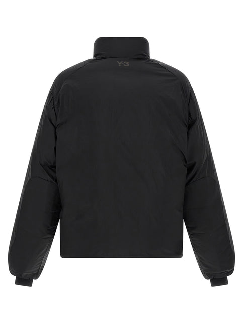 Y-3 Black Polyamide Shell Jacket
