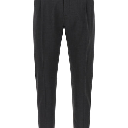 Department 5 Gray Virgin Wool Cropped Pants