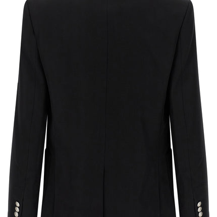 Balmain Black Virgin Wool Blazer