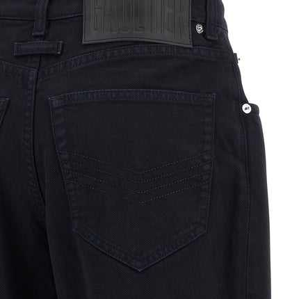 Jean Paul Gaultier Blue Cotton Jeans Denim