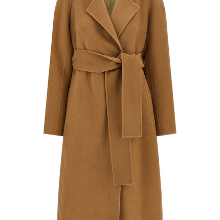 Khaite Brown Wool Coat